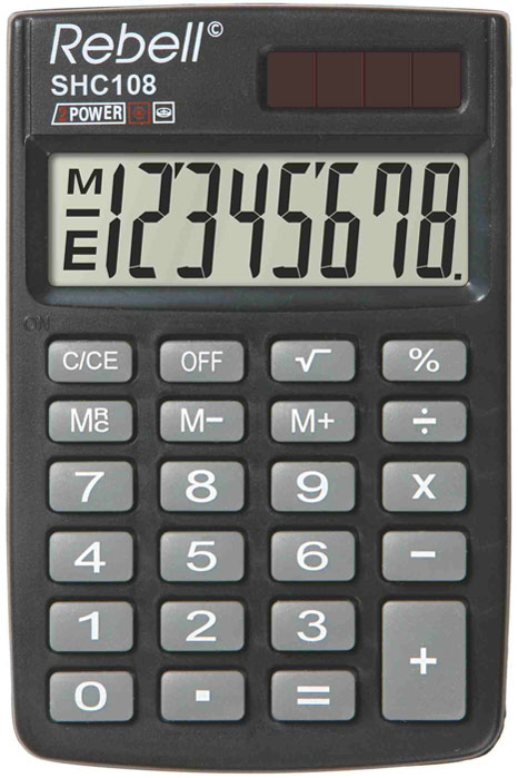 Calculatrice de poche SHC 108