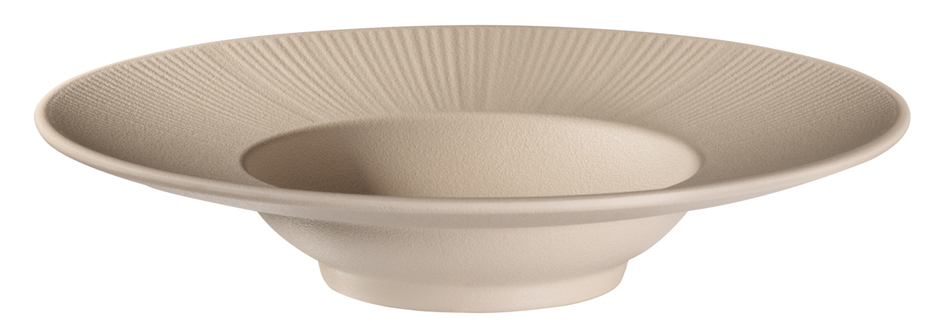 APS Assiette à pâtes NERO, diamètre: 290 mm, sable