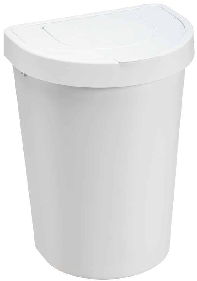 plast team Poubelle SEATTLE, 25 litres, blanc