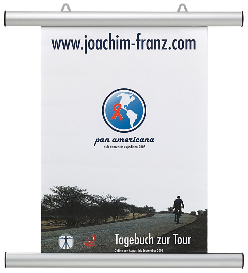 Porte-affiches profilé
