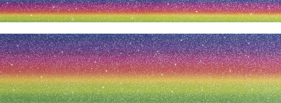 HEYDA Ruban adhésif décoratif 'Rainbow Glitter'