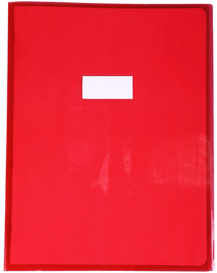 Calligraphe Protège-cahier, 240 x 320 mm, rouge transparent