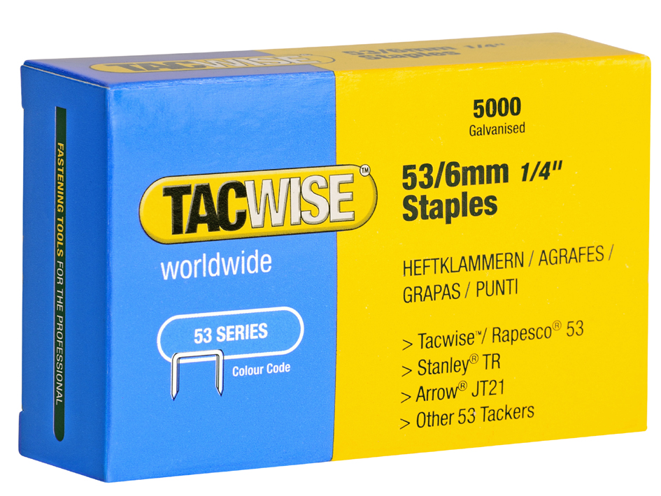 Visuel de référence: Agrafes pour agrafeuse standars / manuelle (53/6 mm)