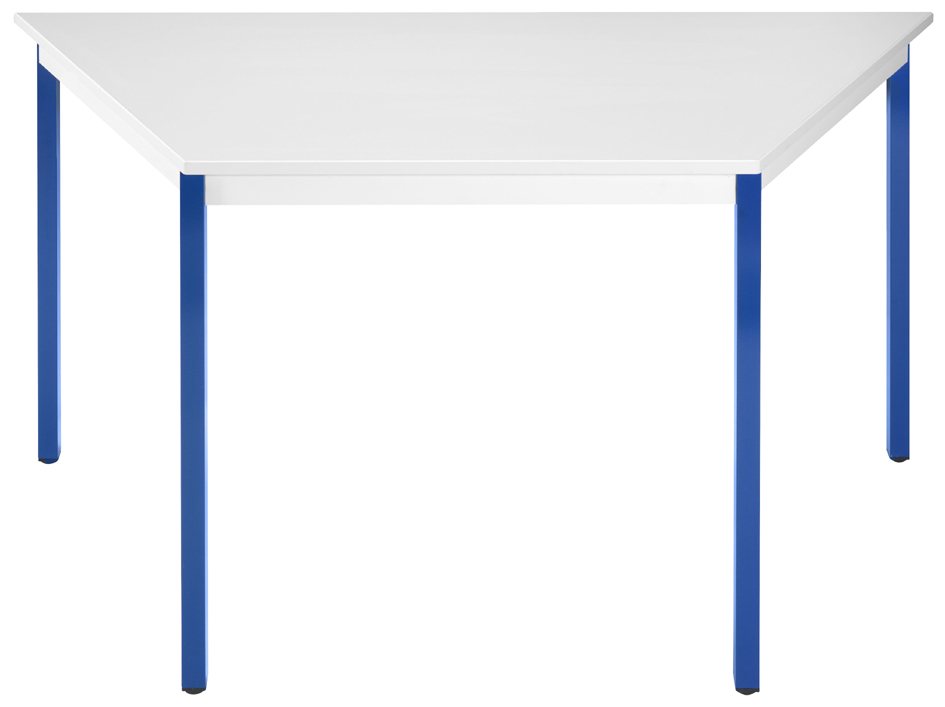 Visuel de référence: Table de réunion modulaire, trapezoïdale, gris clair