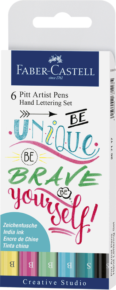 Sets hand lettering