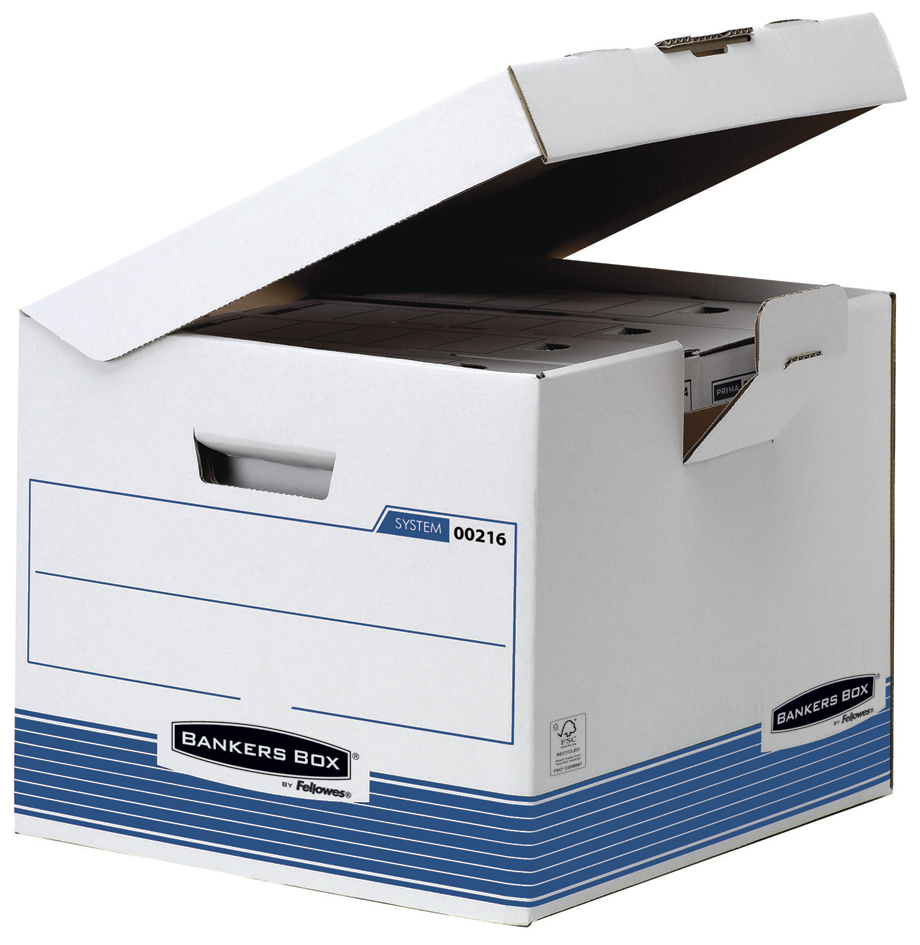 Fellowes BANKERS BOX SYSTEM boîte d'archives avec couvercle