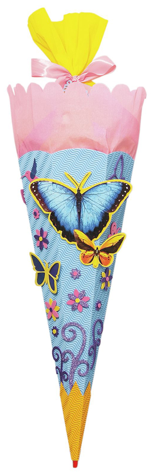 ROTH Kit de bricolage de cornet scolaire 'chaton', hexago- pour les filles