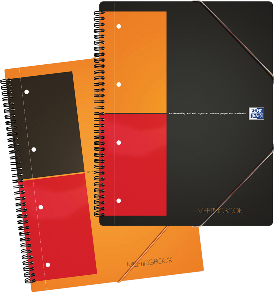 Oxford International Cahier 'MEETINGBOOK', ligné, A4+