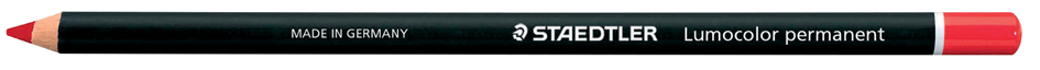 STAEDTLER Marqueur permanent Lumocolor glasochrom, rouge