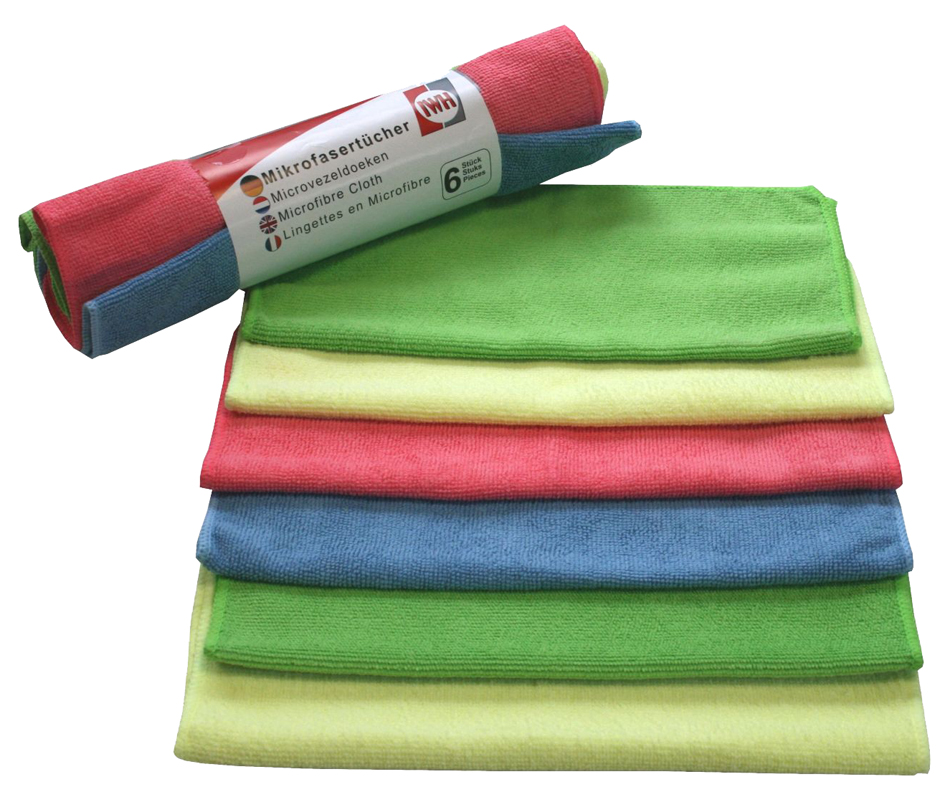 IWH Chiffon microfibres multi-usage, pack de 6