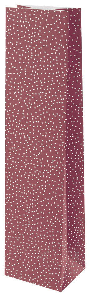SUSY CARD Sac en papier pour bouteille, bordeaux