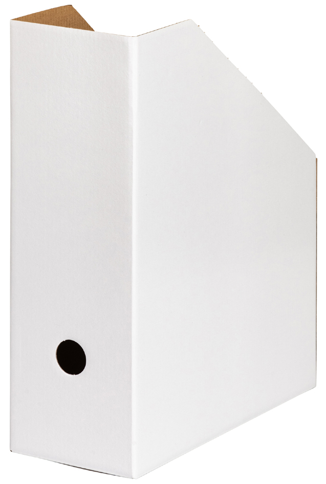 LANDRE Porte-revues 'Color', format A4, large, blanc