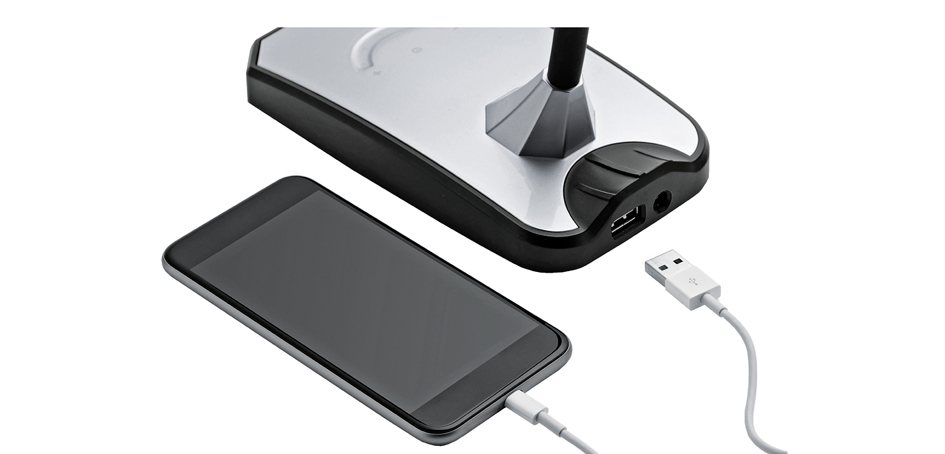 Visuel de référence: Vue détaillée du port USB (livré sans accessoires)