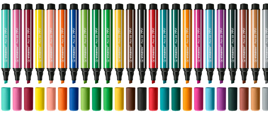 Feutres Jumbo, à la couleur