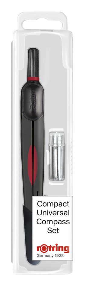 rotring Compas universel COMPACT, longueur: 130 mm,
