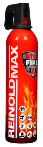 REINOLD MAX Spray extincteur 'STOP FIRE', 2 x 750 ml