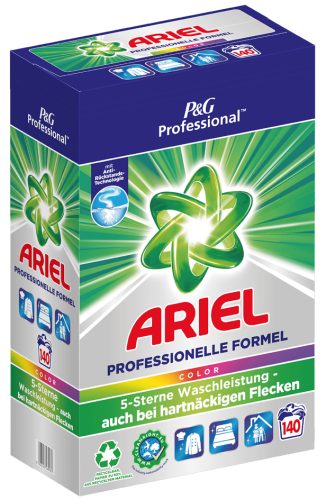 ARIEL PROFESSIONAL Lessive en poudre Color, 9,1 kg