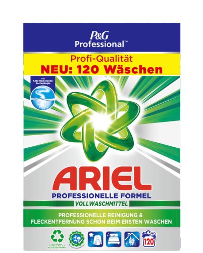 ARIEL PROFESSIONAL Lessive en poudre régulier, 7,8 kg