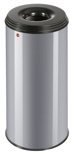 Hailo Corbeille à papier ProfiLine safe XL, 45 litres,argent