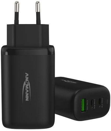 ANSMANN Chargeur USB Home Charger HC365PD, USB-A / 2x USB-C