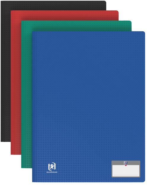 Oxford Protège-documents MEMPHIS, A4, 60 pochettes, assorti