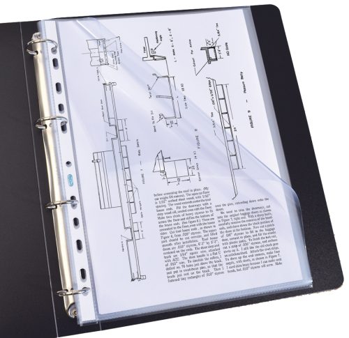 Oxford Pochette perforée Standard, A4, PP, 0,09 mm, grainé