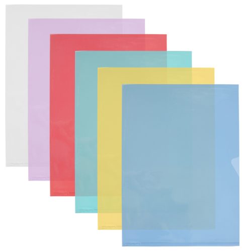 Oxford Pochettes coin Fard'Liss, format A4, PVC 0,18 mm