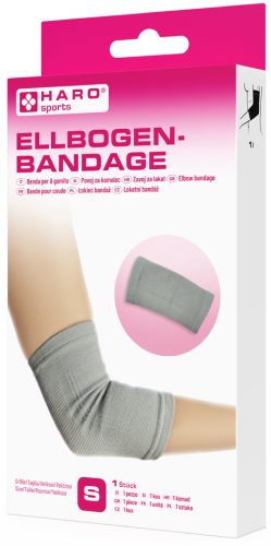 HARO Bandage sportif 'Coude', taille: S, gris