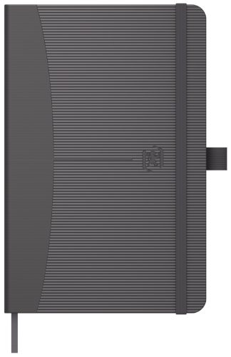 Oxford Carnet de notes Signature, A5, quadrillé, gris