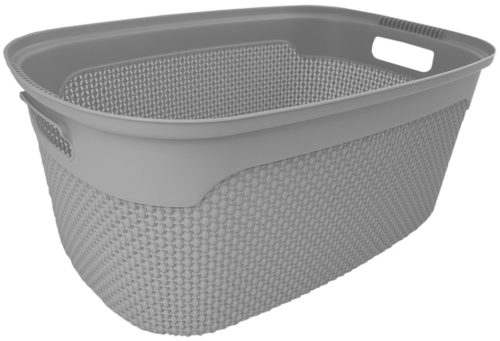 Keeeper Corbeille à linge 'marten', largeur: 353 mm, gris