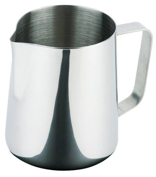 APS Pichet à lait universel, acier inoxydable poli, 0,8 l