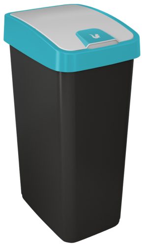 Keeeper Poubelle 'magne', 45 litres, graphite / bleu