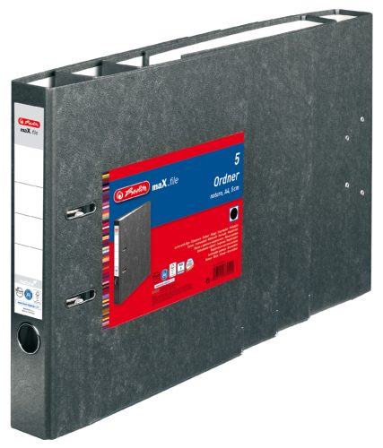 Herlitz Classeur maX.file nature, A4, 50 mm, noir