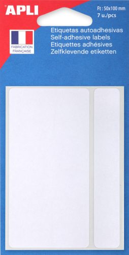 APLI Etiquette multi-usage, 50 x 77 mm, blanc