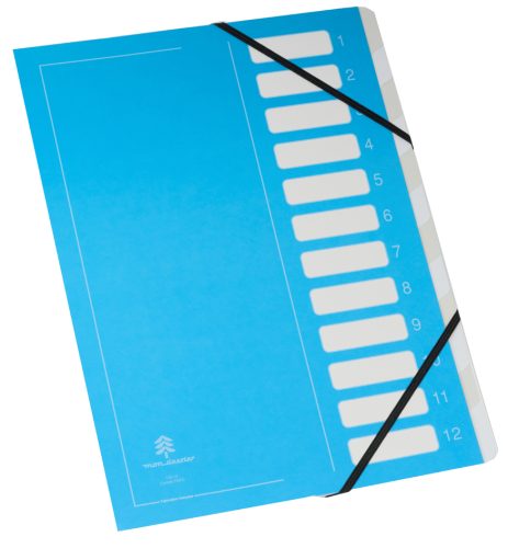 extendos Trieur série 122 'Flashy', 12 compartiments, bleu