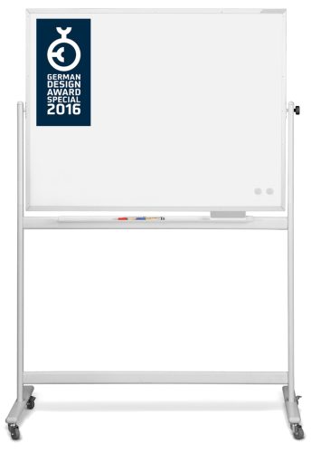 magnetoplan Tableau blanc CC mobile, (L)1.800 x (H)1.200 mm