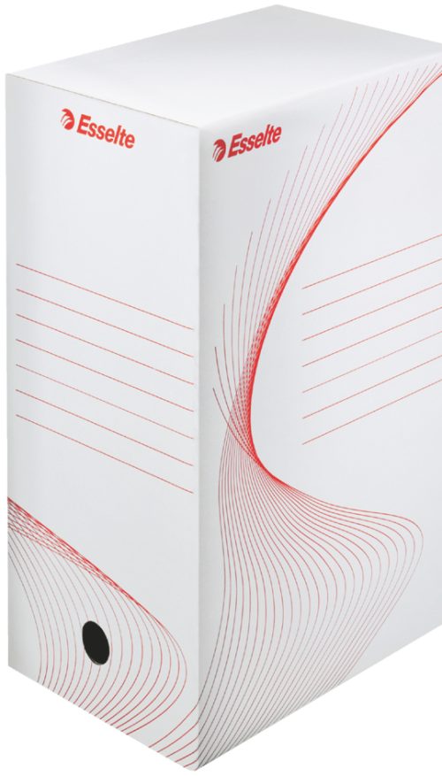 Esselte Boîte d'archives, A4, (L)150 mm, en carton, blanc