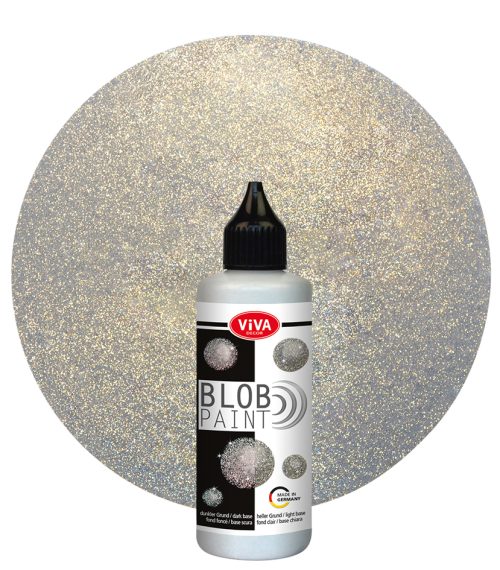 ViVA DECOR Blob Paint, 90 ml, paillettes d'hologramme
