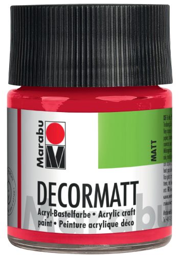 Marabu Peinture acrylique 'Decormatt', vert jaunâtre, 50 ml