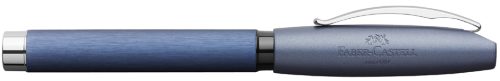 FABER-CASTELL Stylo plume Essentio Aluminium, bleu, B