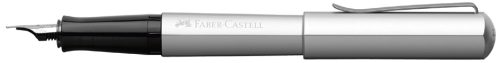 FABER-CASTELL Stylo plume Hexo, largeur de plume: B, argent