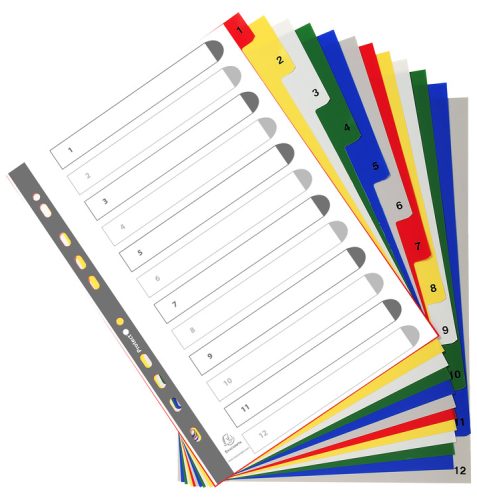 EXACOMPTA Intercalaires à chiffre, 1-31, A4+, 31 touches