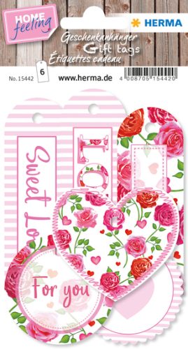 HERMA Etiquettes cadeau HOME feeling, naturel