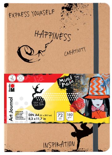Marabu Carnet de notes 'Art Journal', A4, 180 g/m2