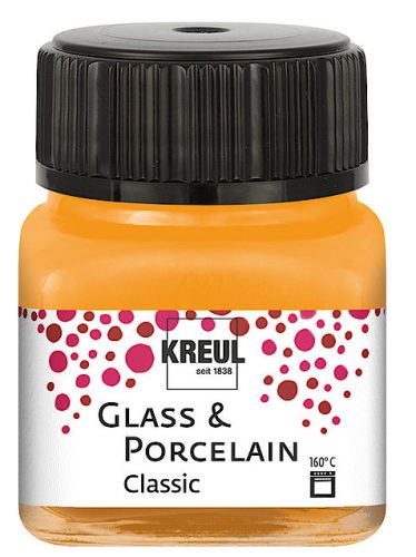KREUL Peinture pour verre et porcelaine Classic, bleu cobalt