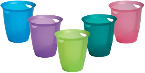 DURABLE Corbeille à papier TREND, 16 litres, vert tilleul