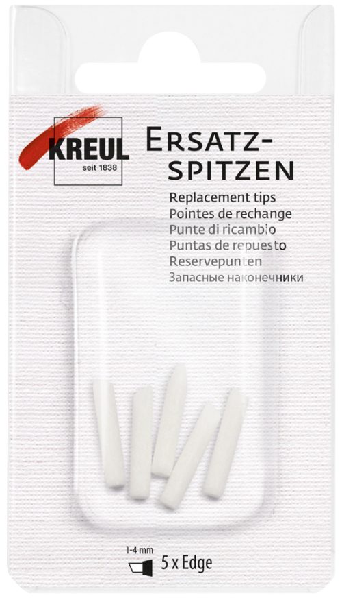 KREUL Pointes de rechange pour TRITON Acrylic Marker, edge