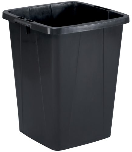 DURABLE poubelle DURABIN 90, carrée, pour le tri, noir