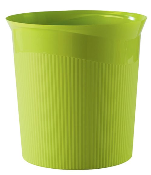 HAN Corbeille à papier Re-LOOP, 13 litres, vert citron