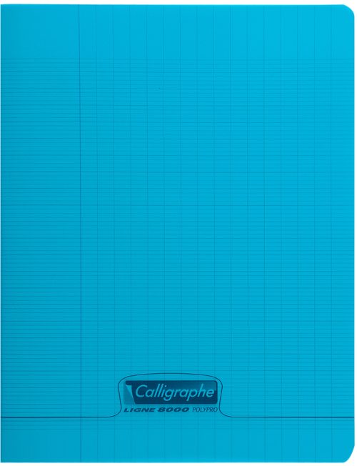 Calligraphe Cahier 8000 POLYPRO, 240 x 320 mm, bleu